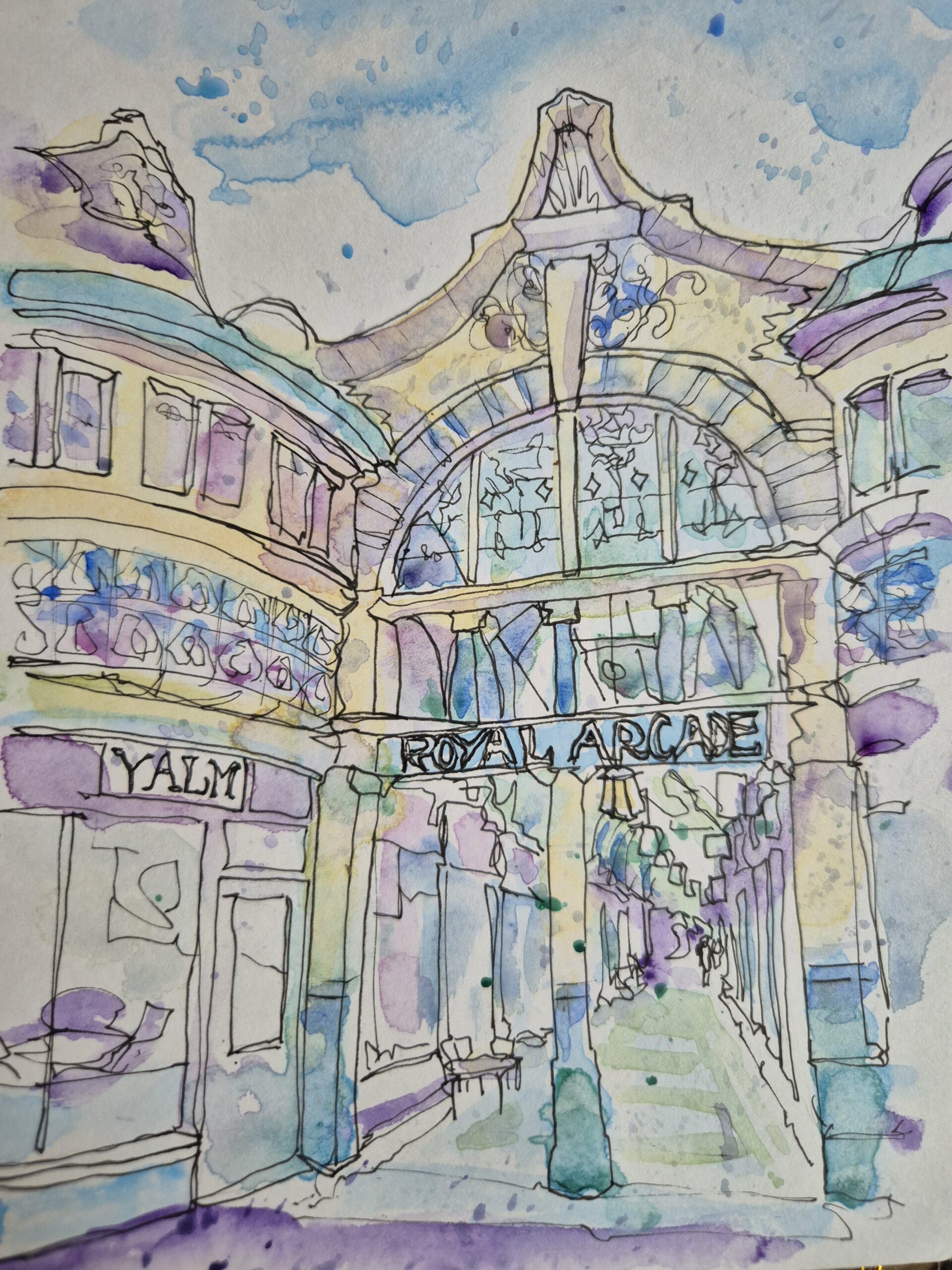 "Royal Arcade" Limited Edition Print